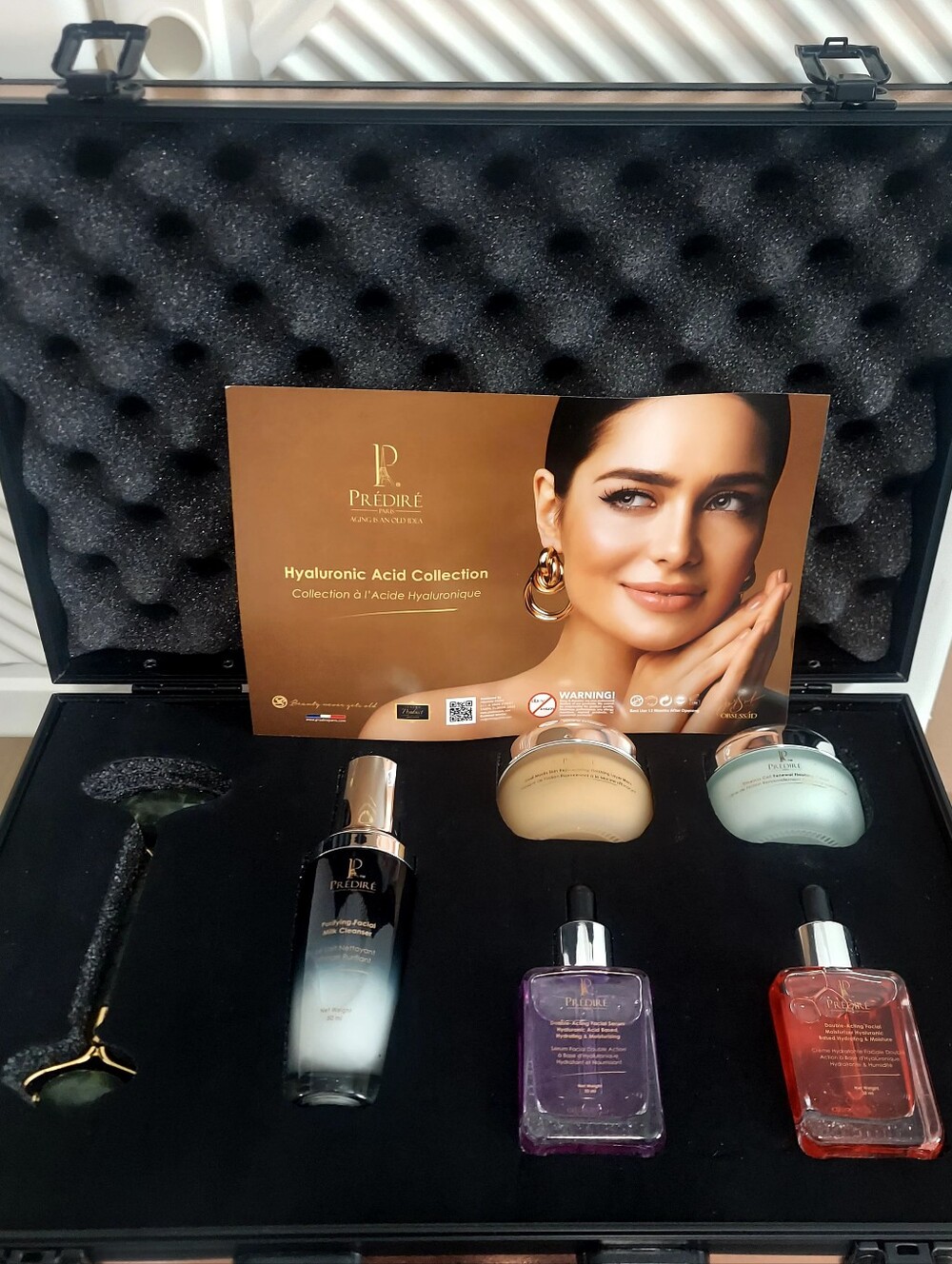 Predire Paris Hyaluronic Acid Collection skincare set Full Size New